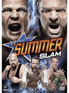 WWE 2012 Summer Slam (DVD, Region 1) Very Good condition!